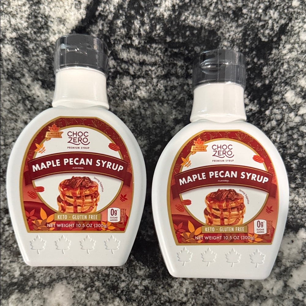 Maple Pecan Syrup - White